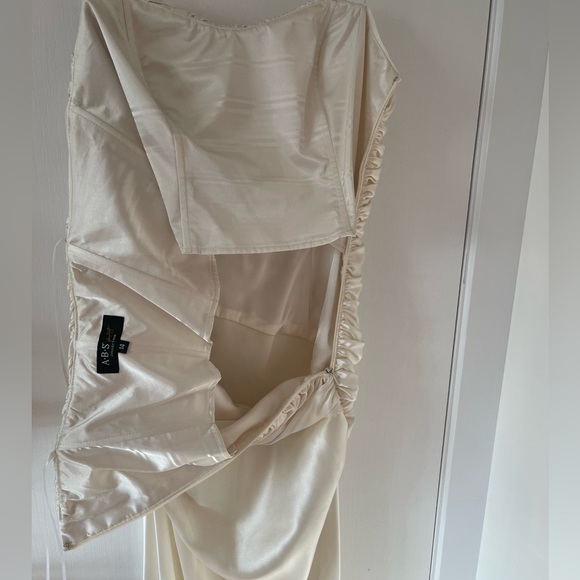 A•B•S by Allen Schwartz Strapless Gown - Picture 9 of 9